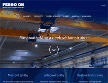 Tablet Screenshot of ferro-ok.cz